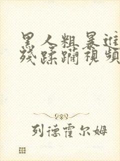 黑人粗暴进入摧残蹂躏视频