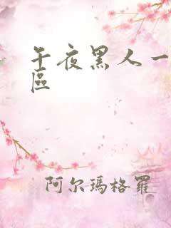 午夜黑人一区二区