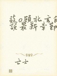 苏o顾北玄的小说最新章节免费阅读