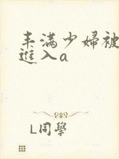 丰满少妇被猛烈进入a