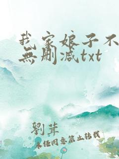我家娘子不对劲无删减txt