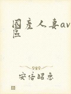 国产人妻av一区