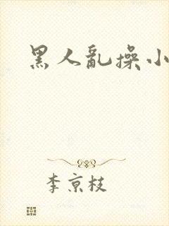 黑人乱操小说