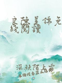 良陈美锦免费在线阅读