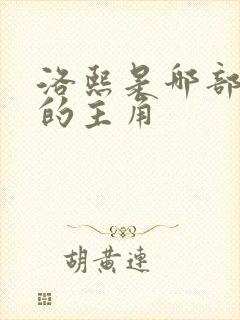 洛熙是哪部小说的主角