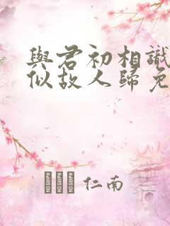 与君初相识·恰似故人归免费