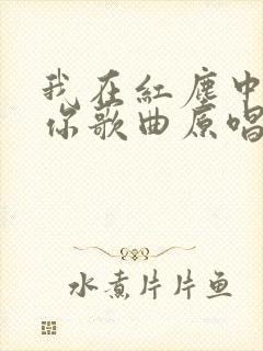 我在红尘中遇见你歌曲原唱