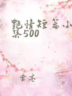 艳情短篇小说合集500