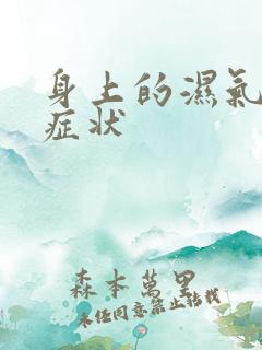 身上的湿气重的症状