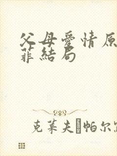 父母爱情原著亚菲结局