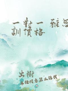 一对一 雅思培训价格