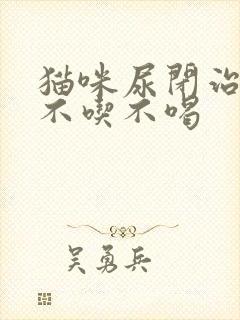 猫咪尿闭治疗后不吃不喝