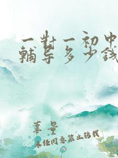 一对一初中英语辅导多少钱