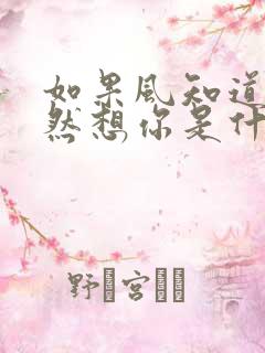 如果风知道我依然想你是什么歌
