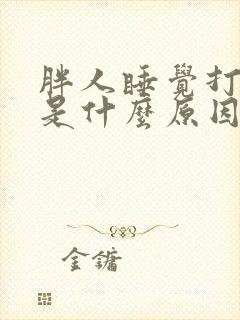 胖人睡觉打呼噜是什么原因