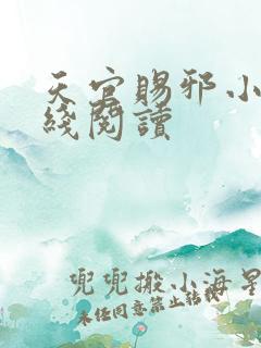 天官赐邪小说在线阅读