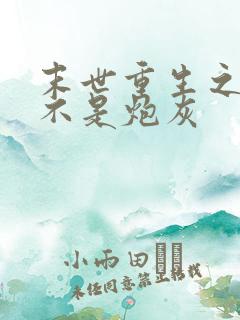 末世重生之我可不是炮灰