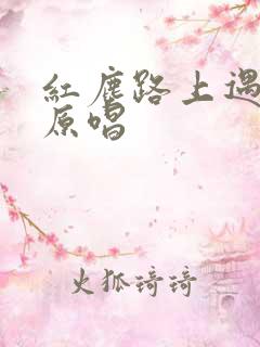 红尘路上遇见你原唱