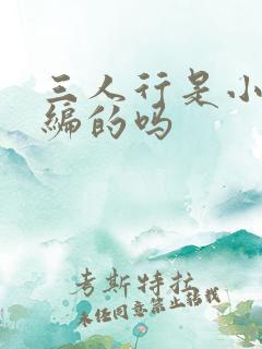 三人行是小说改编的吗