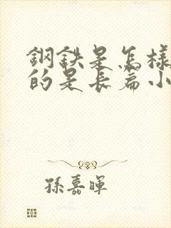 钢铁是怎样炼成的是长篇小说还是中篇小说