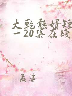 大乾憨婿短剧1一20集在线看