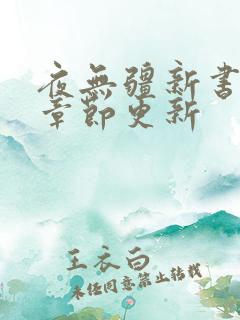夜无疆新书最新章节更新