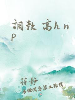 调教 高h np