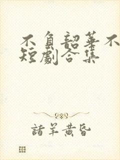 不负韶华不负卿短剧合集