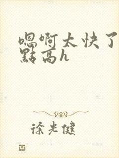 嗯啊太快了慢一点高h