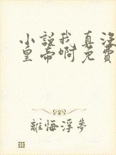 小说我真没想当皇帝啊免费阅读