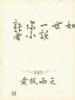 许你一世如初原著小说