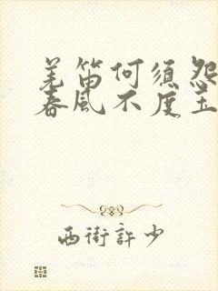 羌笛何须怨杨柳春风不度玉门关地理意义