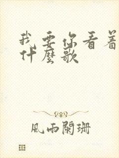 我要你看着我是什么歌