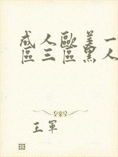 成人欧美一区二区三区黑人一