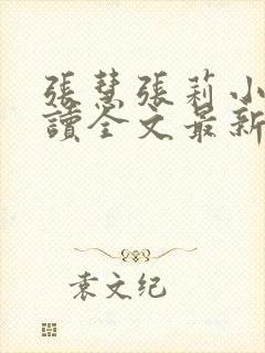 张慧张莉小说阅读全文最新章节