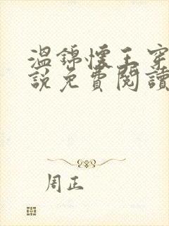 温锦怀王穿越小说免费阅读无弹窗