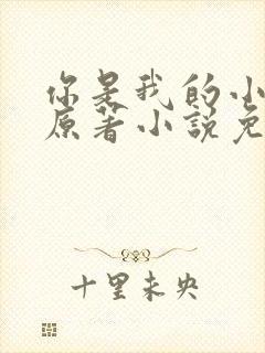 你是我的小确幸原著小说免费阅读