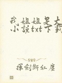 我姐姐是大明星小说txt下载