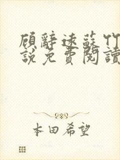 顾辞远苏竹清小说免费阅读最新章节