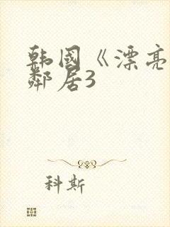 韩国《漂亮的女邻居3