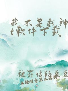 我不是戏神txt软件下载