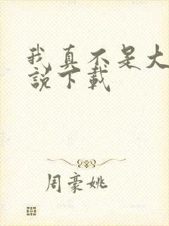 我真不是大佬小说下载