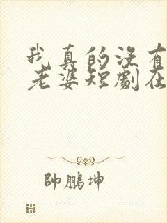 我真的没有七个老婆短剧在线观看