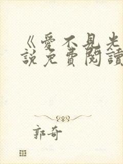 《爱不见光》小说免费阅读全文