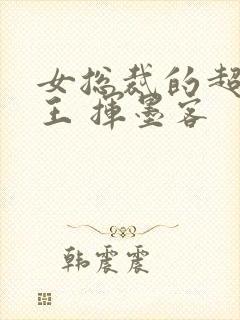 女总裁的超级兵王 挥墨客