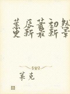 叶辰萧初然刚刚更新最新章节列表