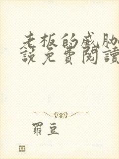 老板的威胁 小说免费阅读