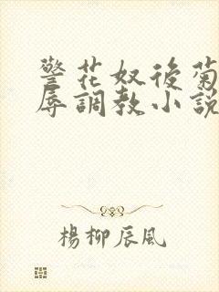 警花奴后菊被屈辱调教小说