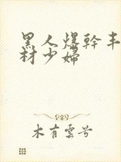 黑人爆干丰满身材少妇