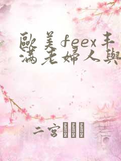 欧美feex丰满老妇人与黑人